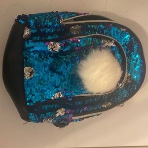 Justice Small Sequined Backpack